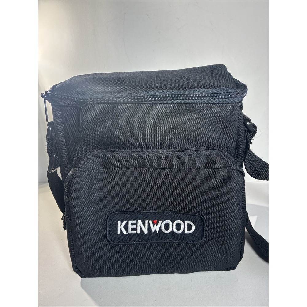 Vintage Kenwood Radio Travel Case- Camera Bag- Canvas Cross Sling- Bag